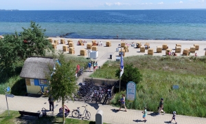Radverleih Strandkörbe Henner Hinz Haffkrug Ostsee