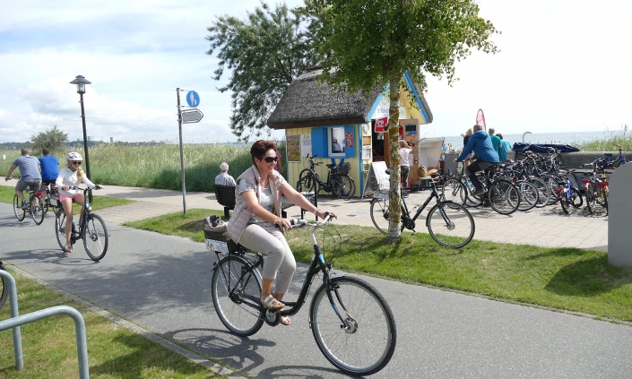 Fahrradverleih Henner Hinz Haffkrug Ostsee