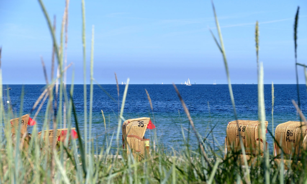 Strandkörbe | Fahrräder & Strandkörbe - Henner Hinz Haffkrug Ostsee